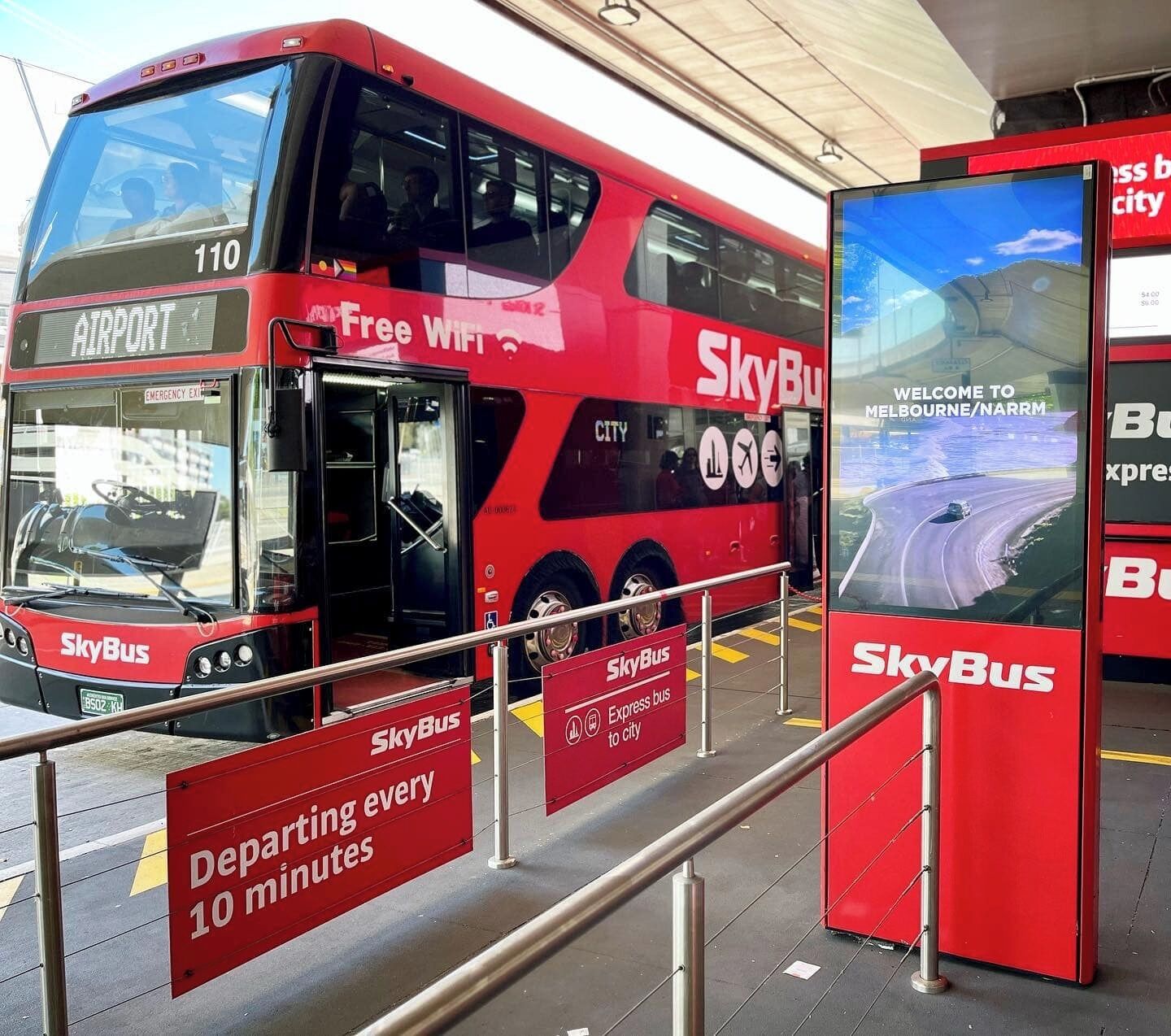 Australia: SkyBusTullamarine Airport to Melbourne City