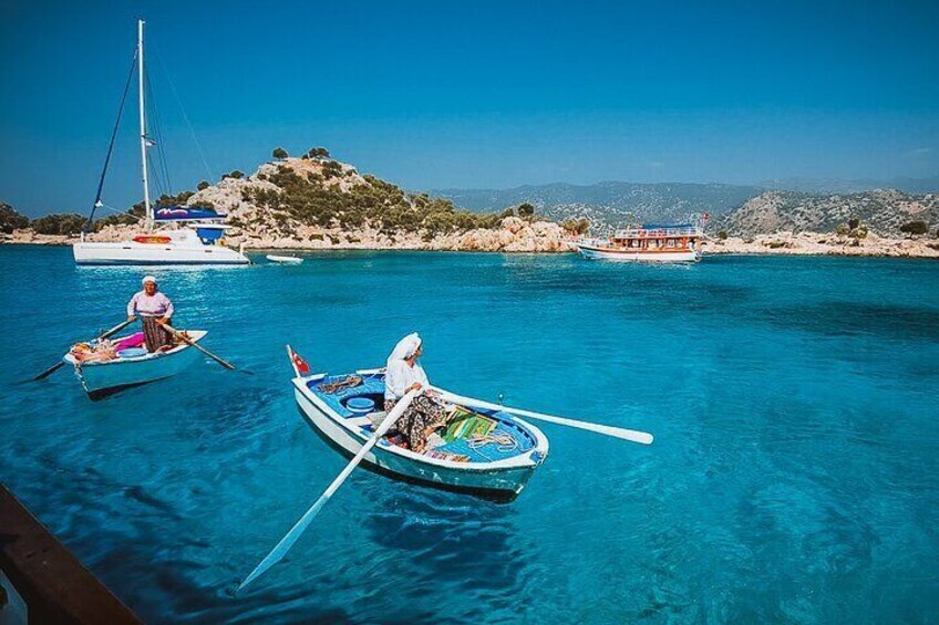 From Fethiye: Gulet Cabin Charter to Olympos