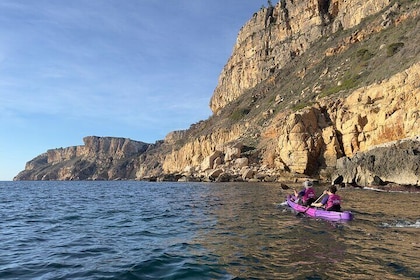Kayaking tour in Moraira