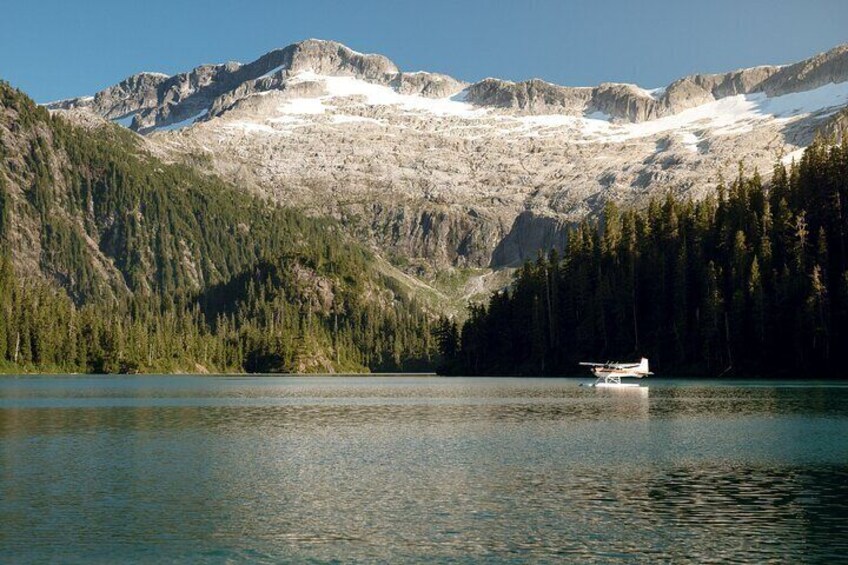 Glacial fed lake