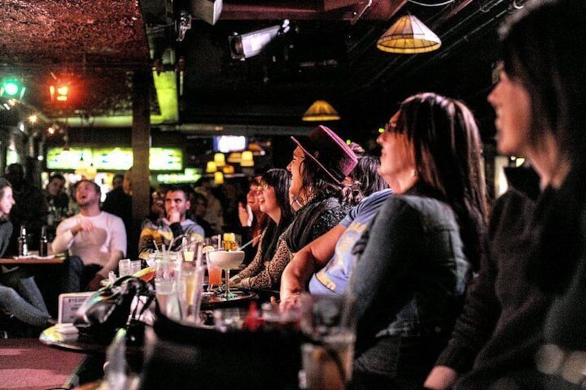 Stand Up Comedy at our Greenwich Village Comedy Club cellar at 99 MacDougal
