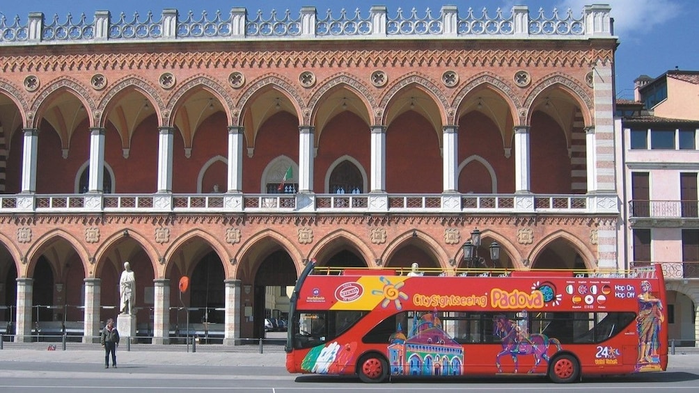 Hop-on hop-off bus in Padova