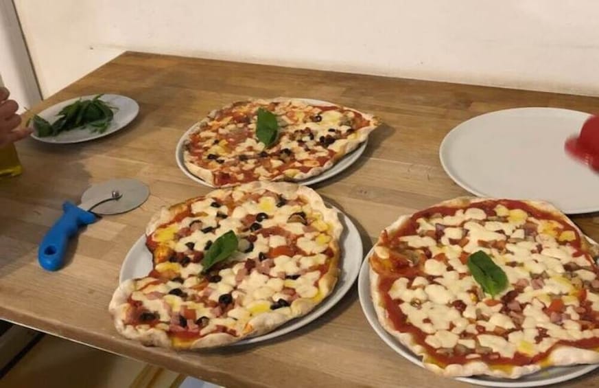  Pizza and Gelato Making - Cooking Class from Florence