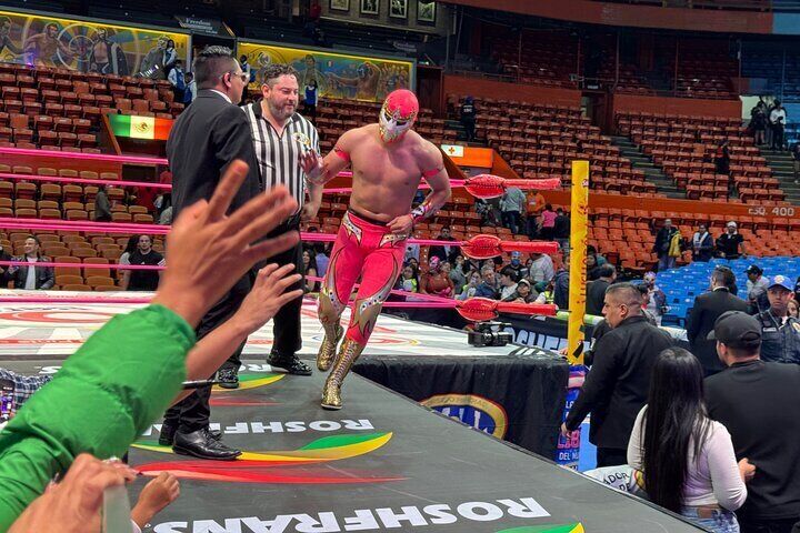 Lucha Libre Tour in Arena Mexico with Ice Cream and Mask