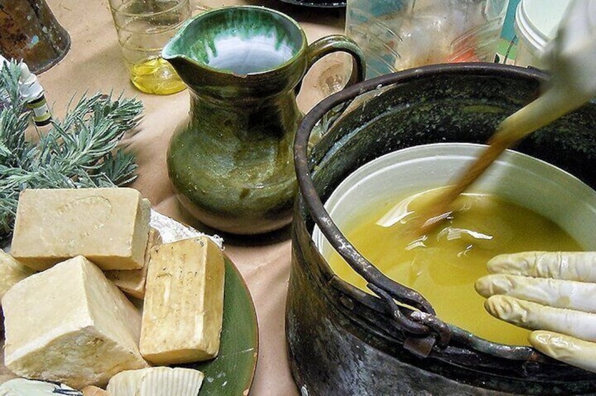 Olive Oil Soap Making Workshop with Lunch from Beirut