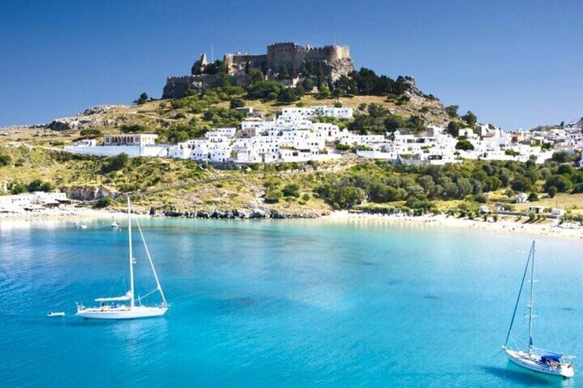 Private Full Day Rhodes Island Tour including Wine & Olive Oil Tasting