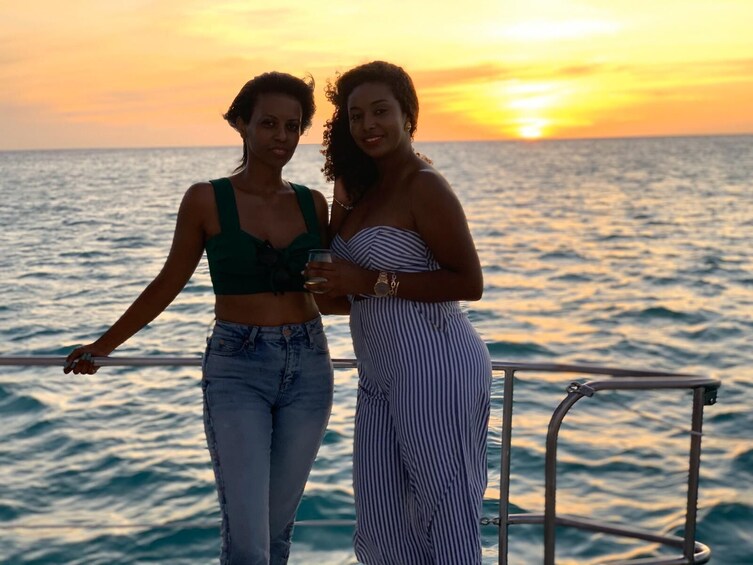 Happy Hour Sunset Sail by Catamaran