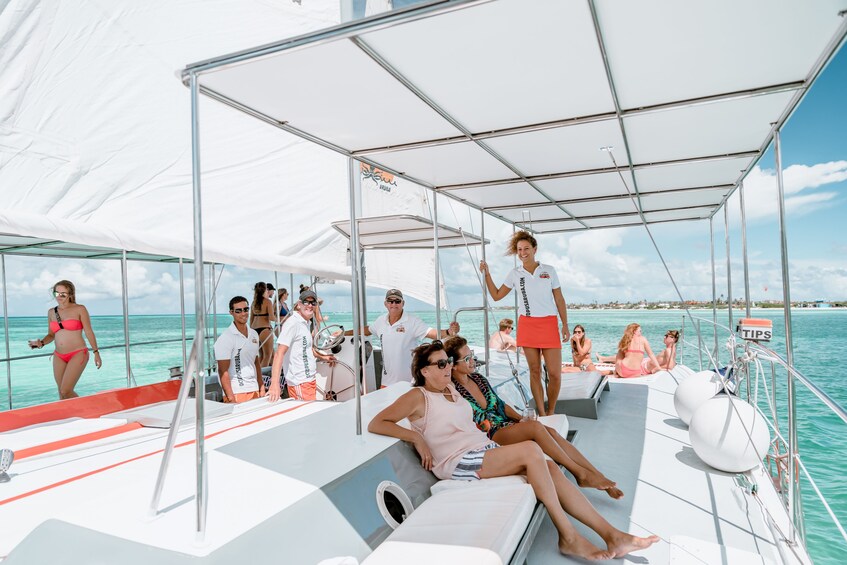 Happy Hour Sunset Sail by Catamaran