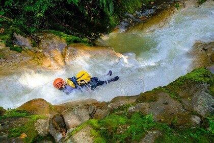 Blue Falls Canyoning Tour (2 abseils, slides and pools)