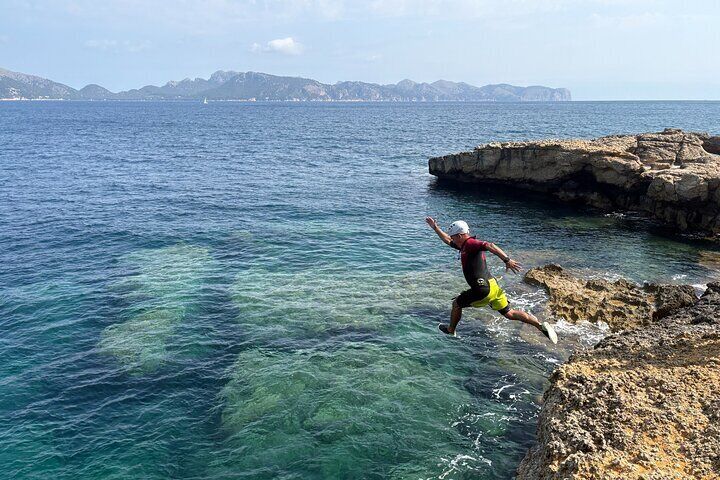 Coasteering and Cliff Jumping in North Mallorca