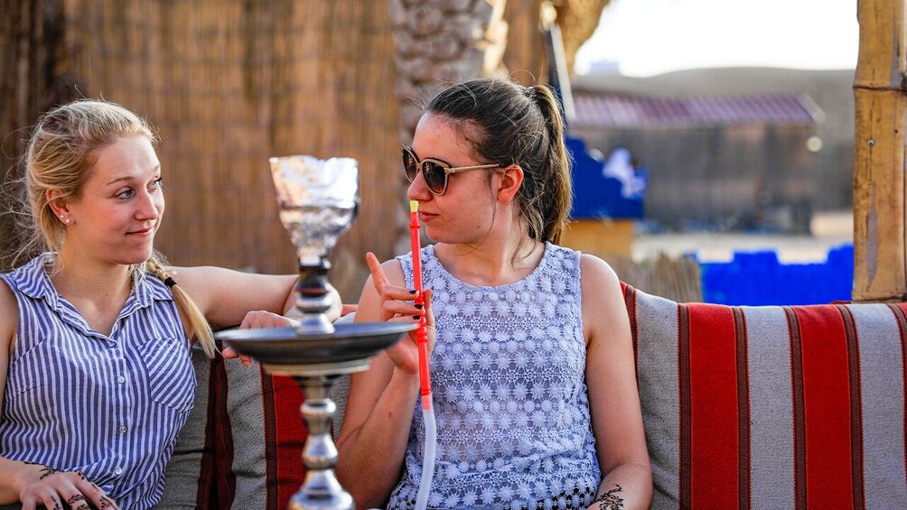 Dubai Sunset Camel Trek with BBQ Dinner