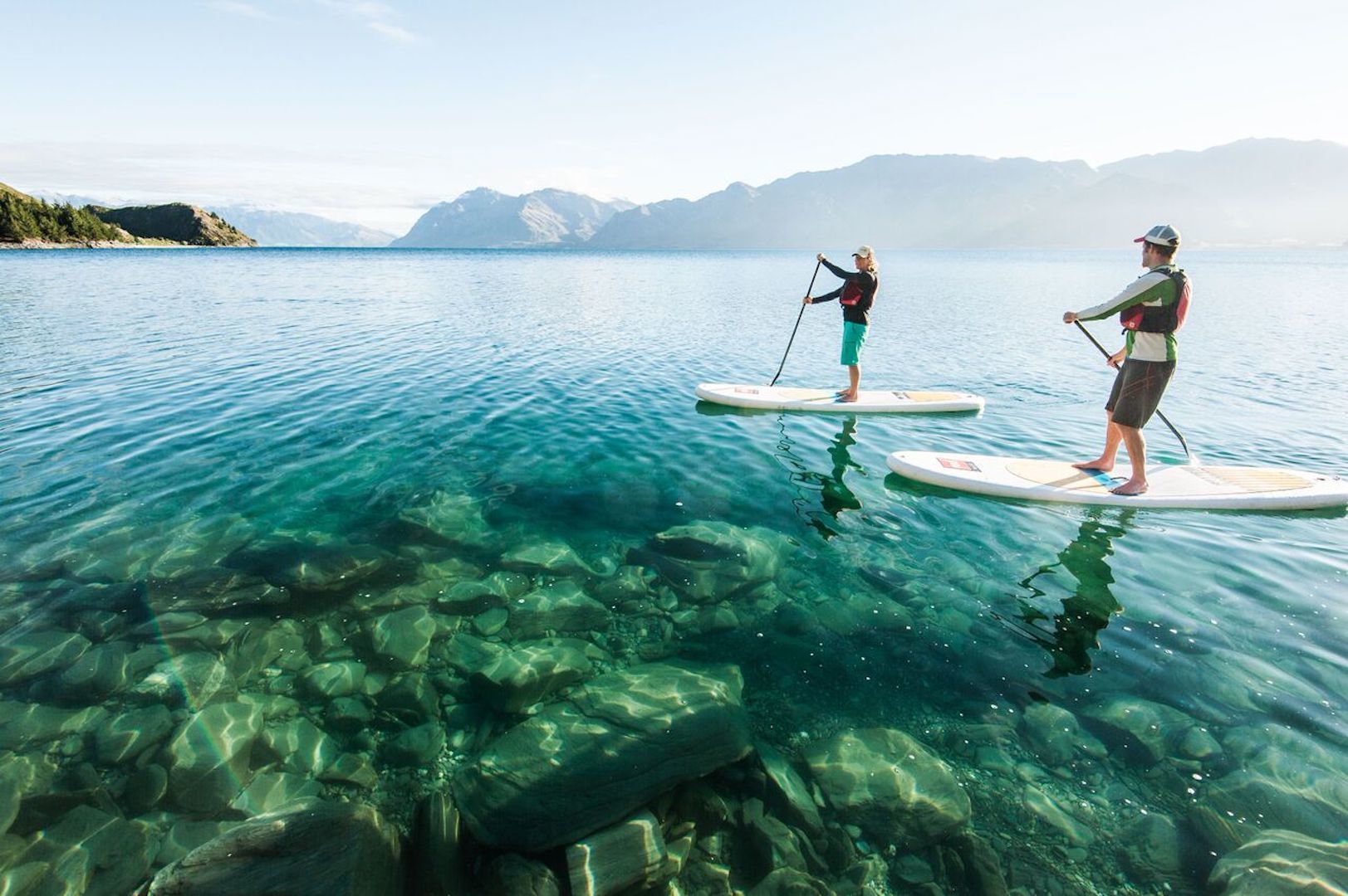 Half Day Guided Stand Up Paddle Boarding Tour on Lake Wanaka