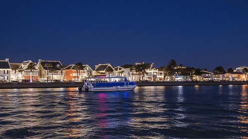 St Augustine: Champagne Nights of Lights Cruise w Sunset Opt