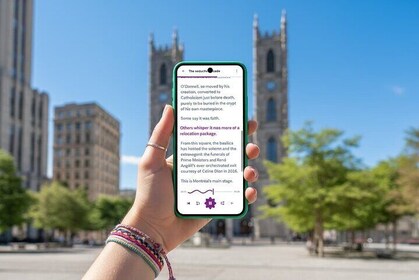 Self Guided Walking Tour of Montréal with Audio Guide