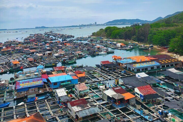 Monkey Island and Floating Village Seafood Adventure