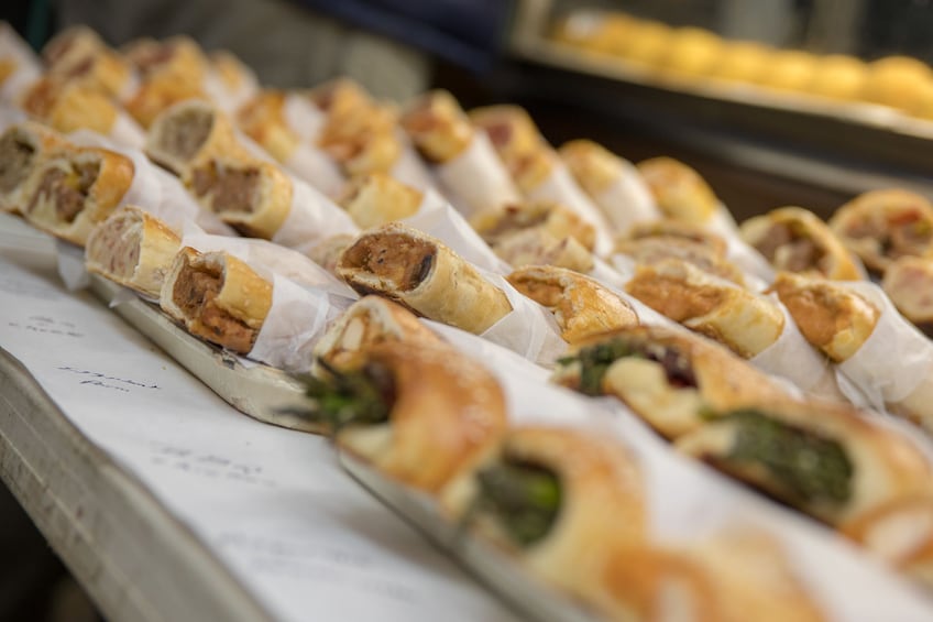 Show item 1 of 10. Sandwiches at a shop in Boston