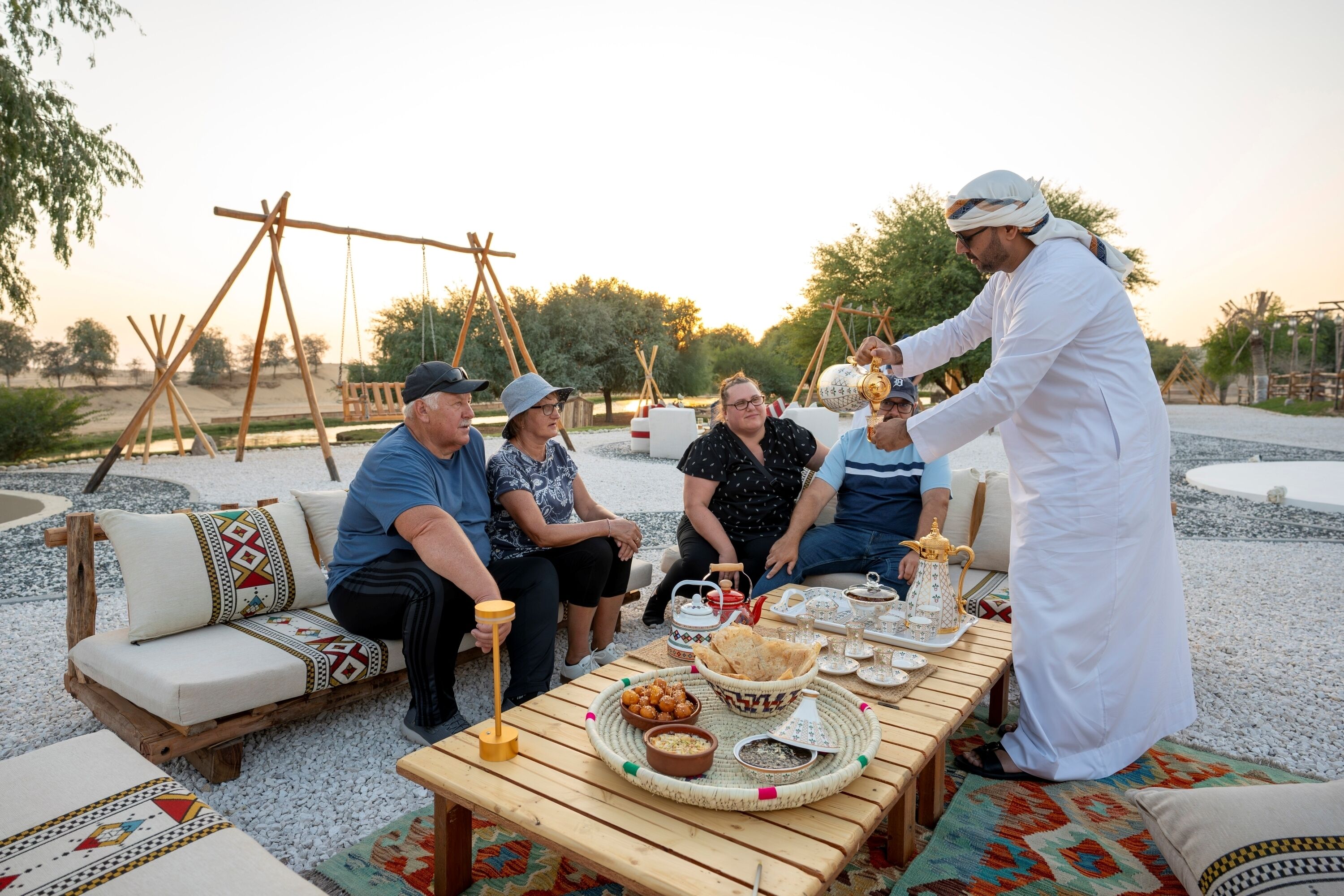 Dubai: Desert Afternoon High Tea at Al Marmoom Oasis