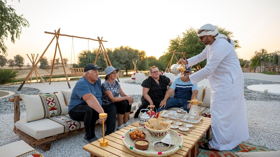 Dubai: Desert Afternoon High Tea at Al Marmoom Oasis