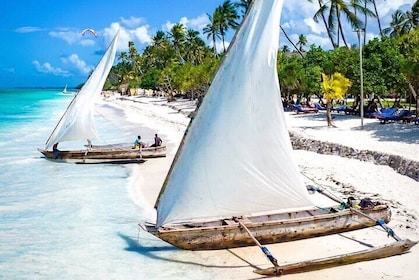Zanzibar Evening Ngalawa Sailing Tour at Paje and Jambiani Beach