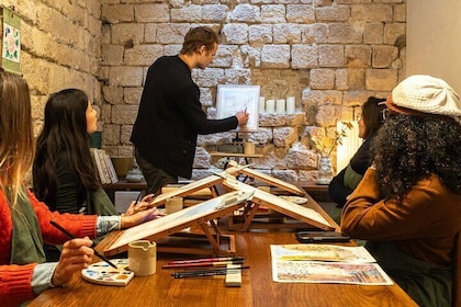 Cinematic Watercolor Workshop and Tea Experience at Boma Café