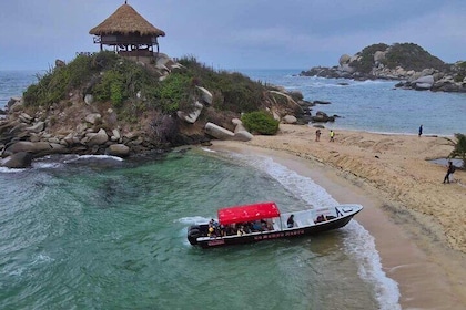 Cabo San Juan Beach Tour of Tayrona Park in Lancha