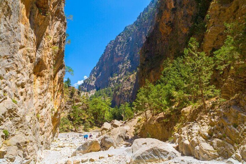 Full-Day Samaria Gorge Hiking Tour from Chania