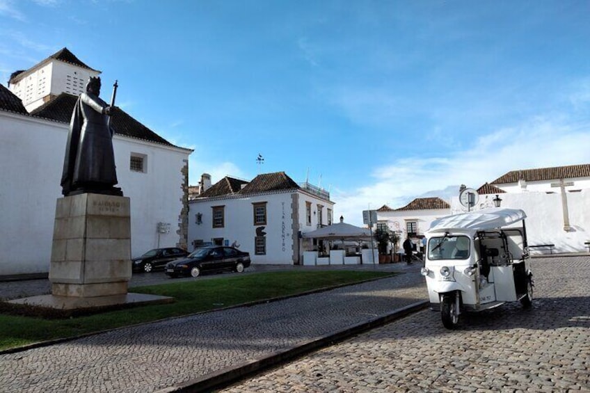 Private Faro City Tour on Electric Tuk-tuk