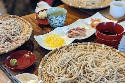 Handmade Soba Making & Fresh Wasabi Lunch