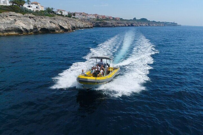 Boat trip through Virgin Coves of Mallorca