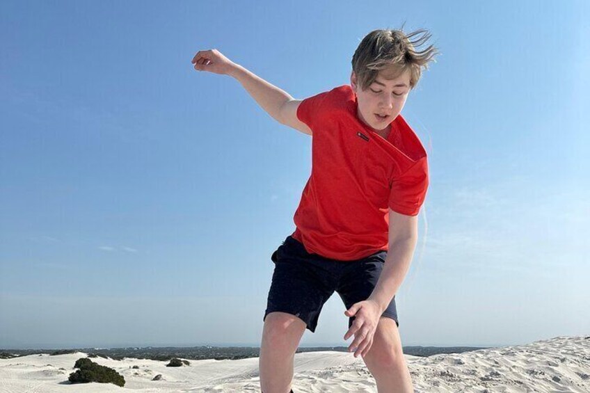 2 hours SANDBOARDING ATLANTIS DUNES + PHOTOS