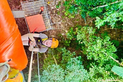 Sticky Waterfall Zipline and Water Rafting Adventures