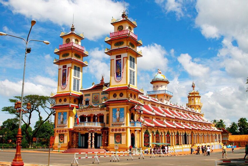 Cao Dai Holy See in Tây Ninh, Vietnam