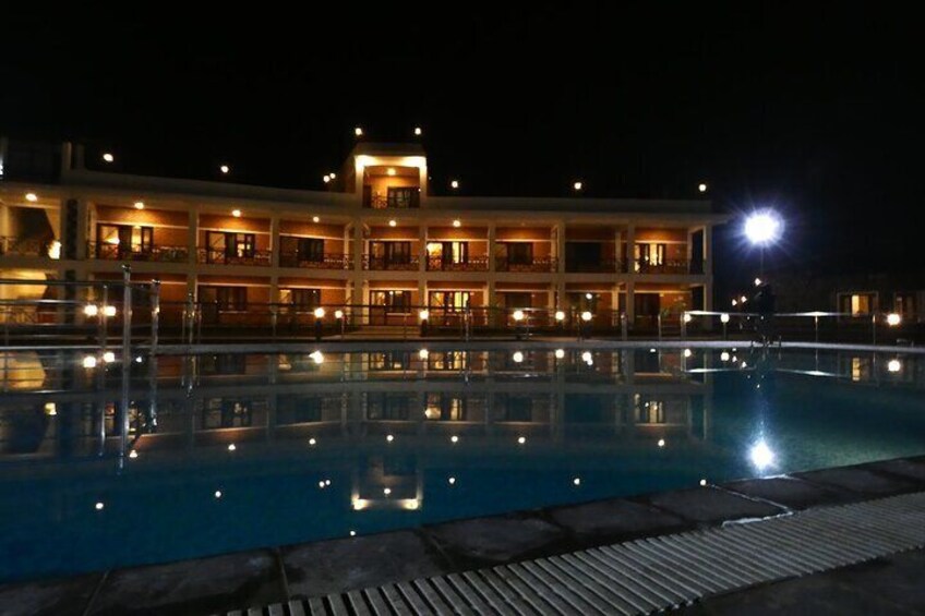 Night Capture of Babai Resort 