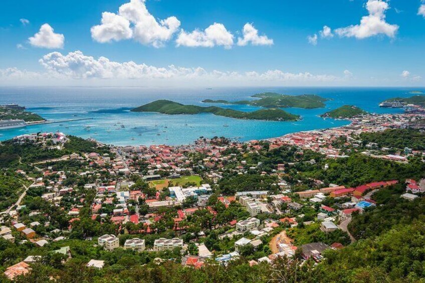 81C Town Tour - Walking tour of historic Charlotte Amalie + private art show