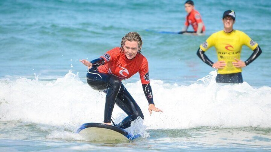 Beginner Surf Lesson in Newquay, Cornwall