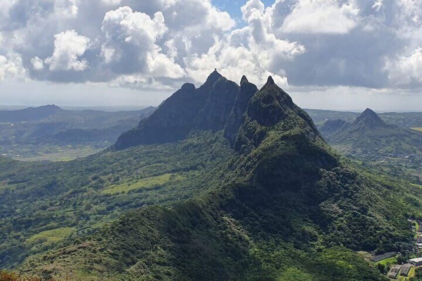 View from Le pouce Mountain