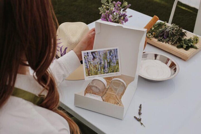 Lavender Workshop with Personalized Products