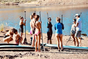 Introduction to SUP course in the south of Gran Canaria