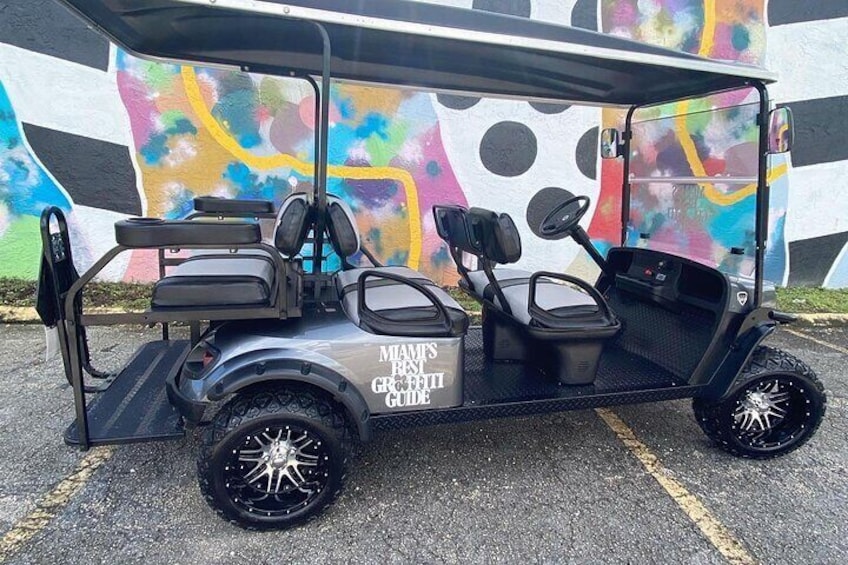 Miami's Best Graffiti Guide- Private VIP Cart Tour 