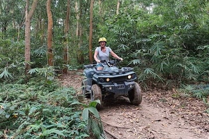 Private Tour To Kong Forest Included quad bike and Flying Zipline Activity