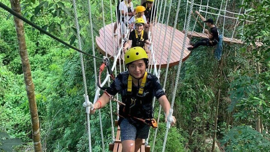 Private Tour To Kong Forest Included ATV and Flying Zipline Activity