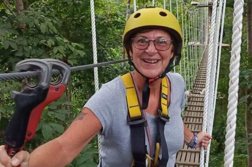 Private Tour To Kong Forest Included ATV and Flying Zipline Activity