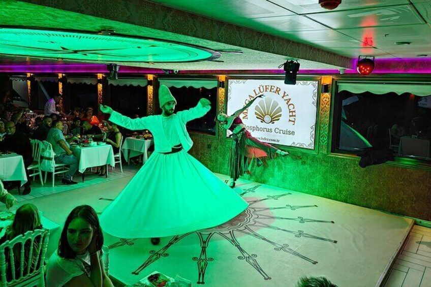 Bosphorus Dinner Cruise and Turkish Night Show with Private VIP Table