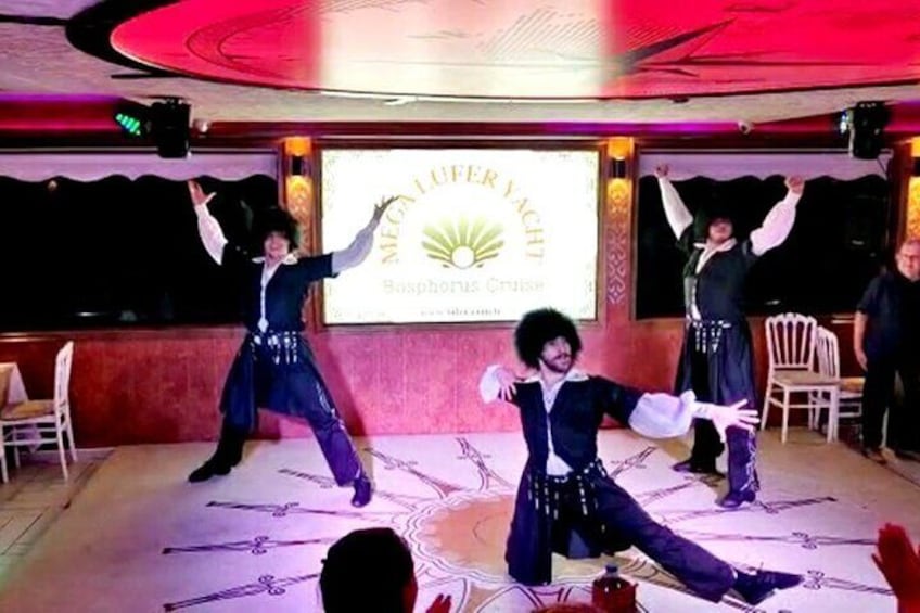 Bosphorus Night Cruise with Dinner, Live Performances and DJ