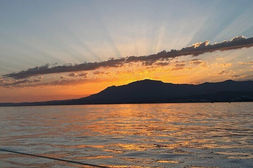 Sunset Sailing and Dolphin Watching in Marbella