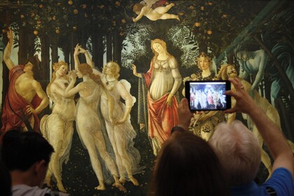 Inngangsbillett til Uffizi-galleriet med øyeblikkelig levering