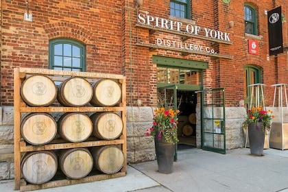 Beste whisky-verkenningsspel in het Toronto Distillery District