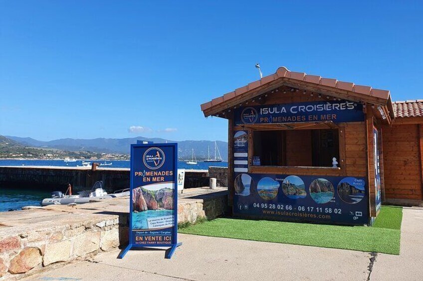Port of Sagone ticket office