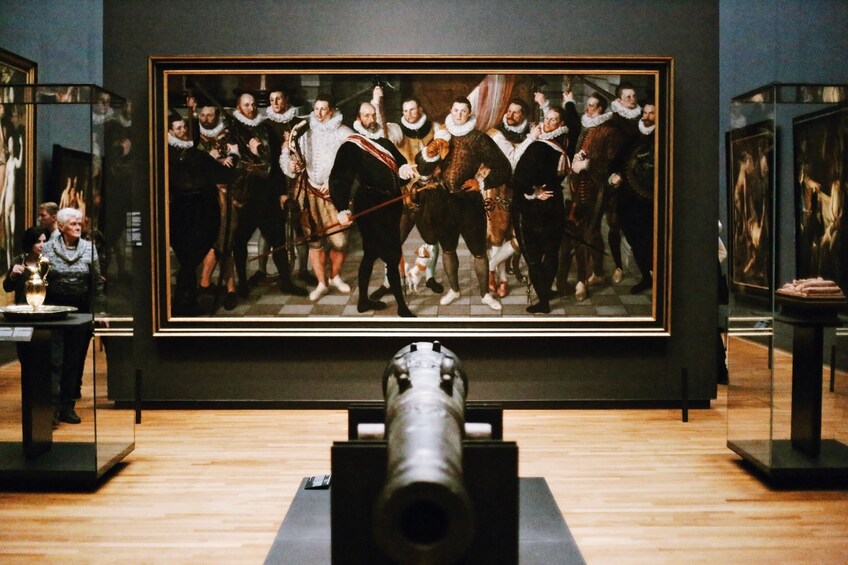 Display at the Rijksmuseum in Amsterdam