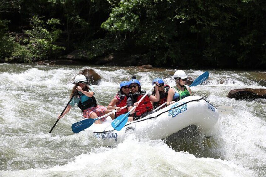 Ocoee River Middle Whitewater Rafting Trip